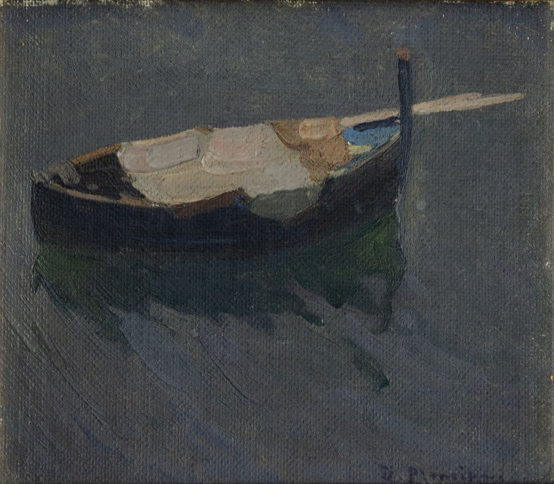 1925 - Piccolo gozzo a riposo (Procida)